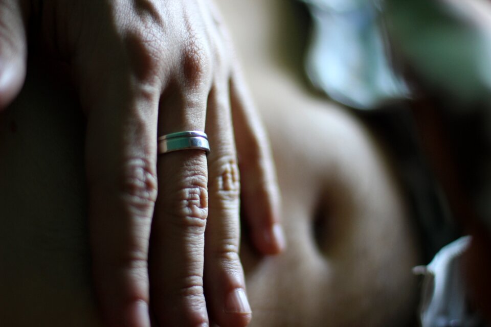 Hand body nudity