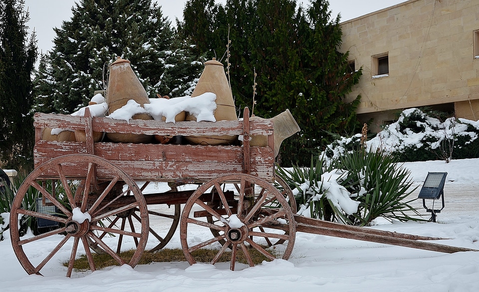 Outside snow winter