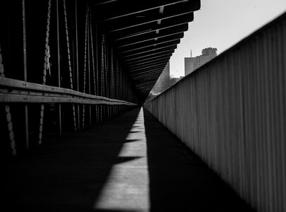 Light shadow bridge photo