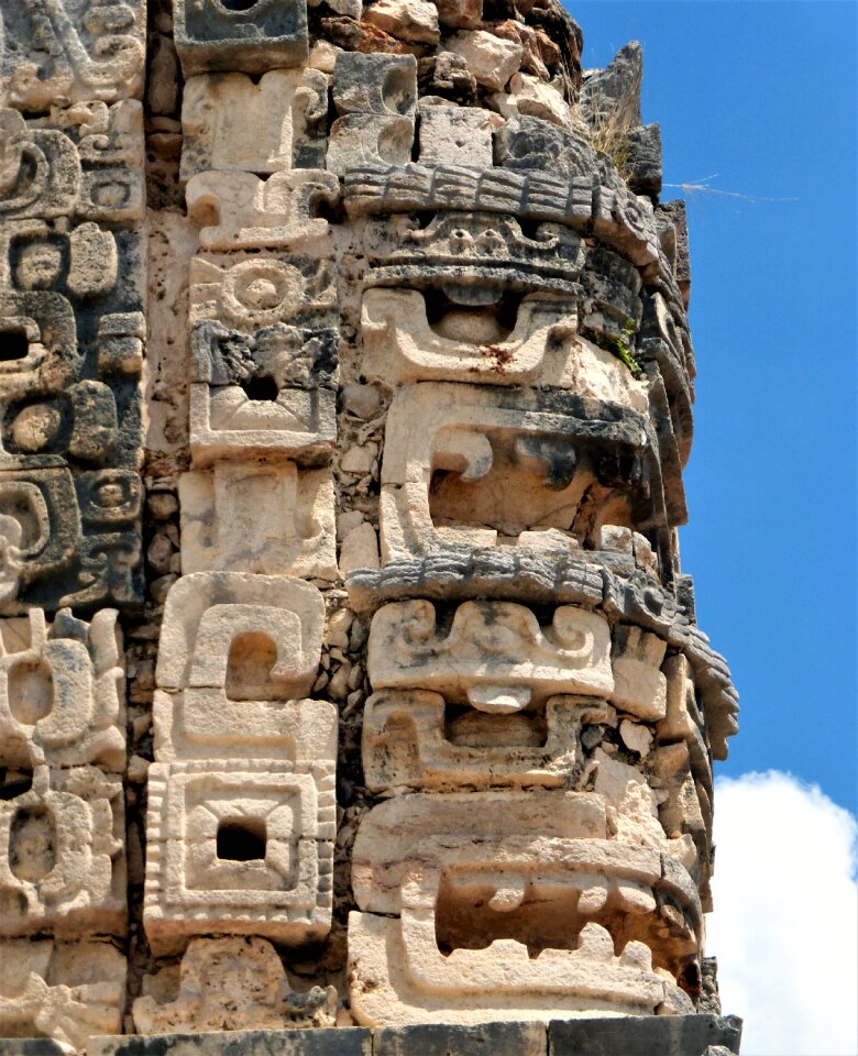 Antique travel temple