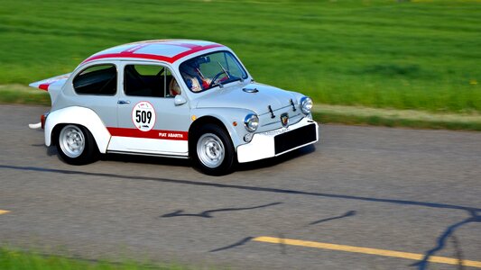 Racing fiat abarth 1000 tcr vehicle