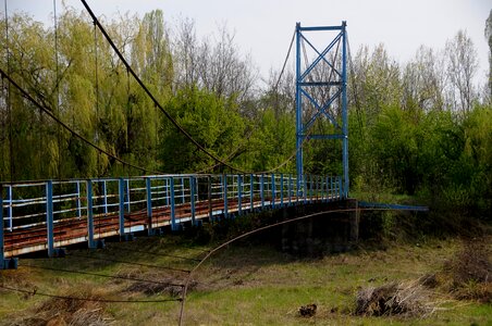 Bridge ruin old photo