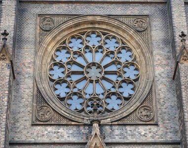 Church architecture rosette