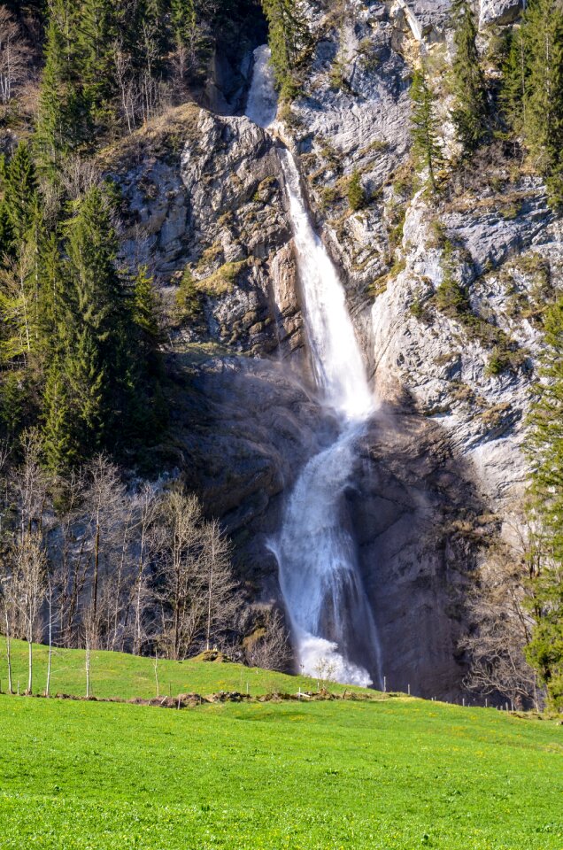 Rock water landscape