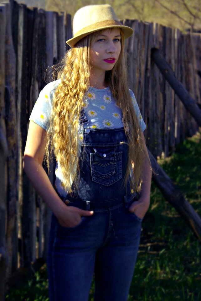 Hat fence jumpsuit