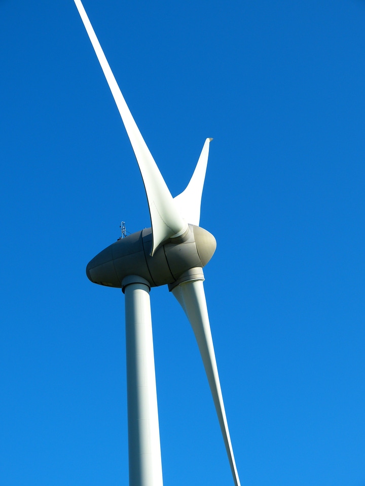 Environmental technology sky blue