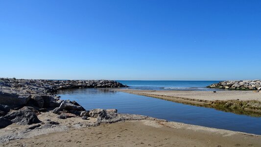 Sea beach nature photo