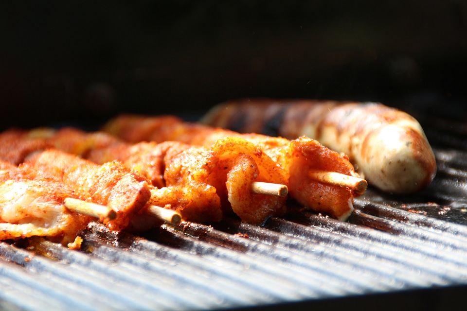 Meat bratwurst sausage