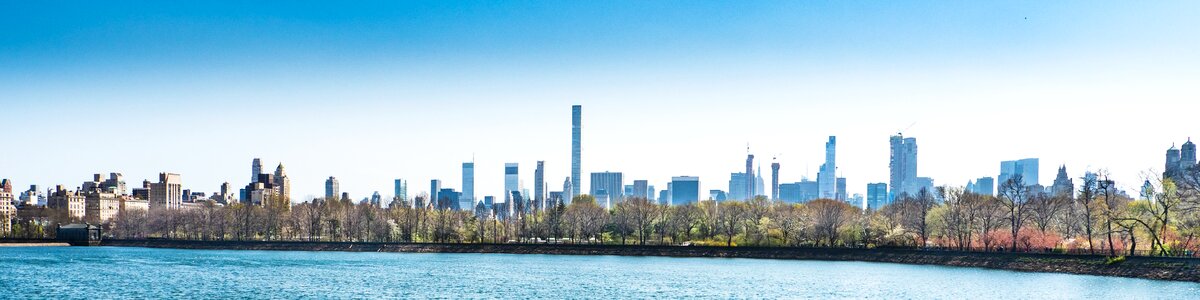 Panorama city skyline