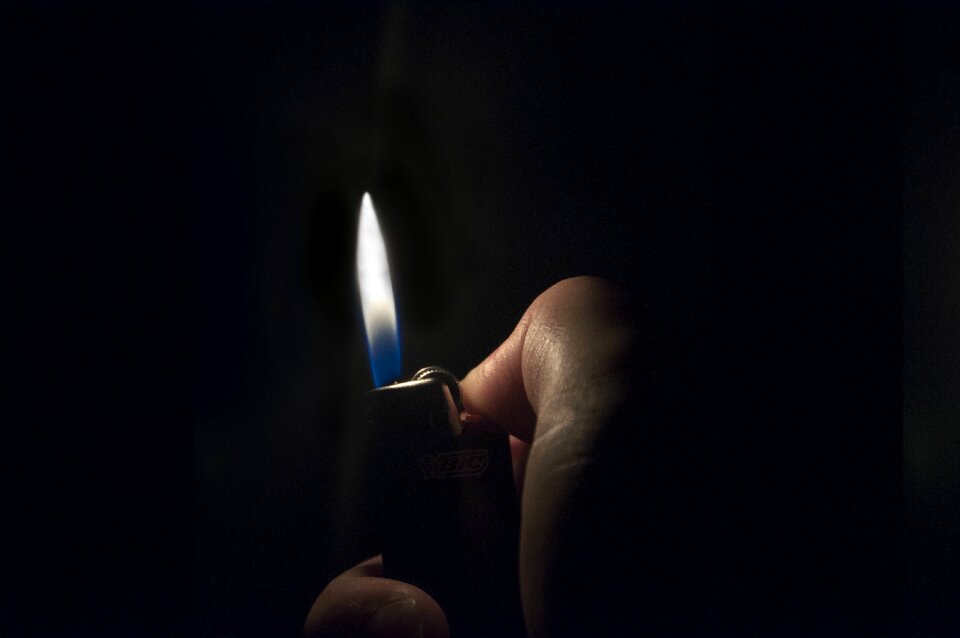 Flame lighter photo