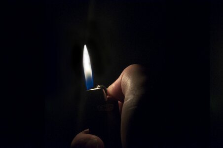 Flame lighter photo