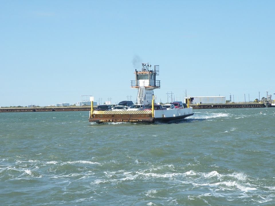 Water ferry transportation floating
