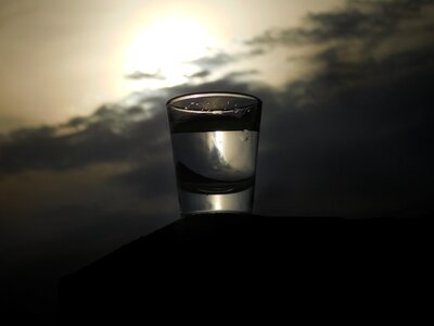 Drink nature sky