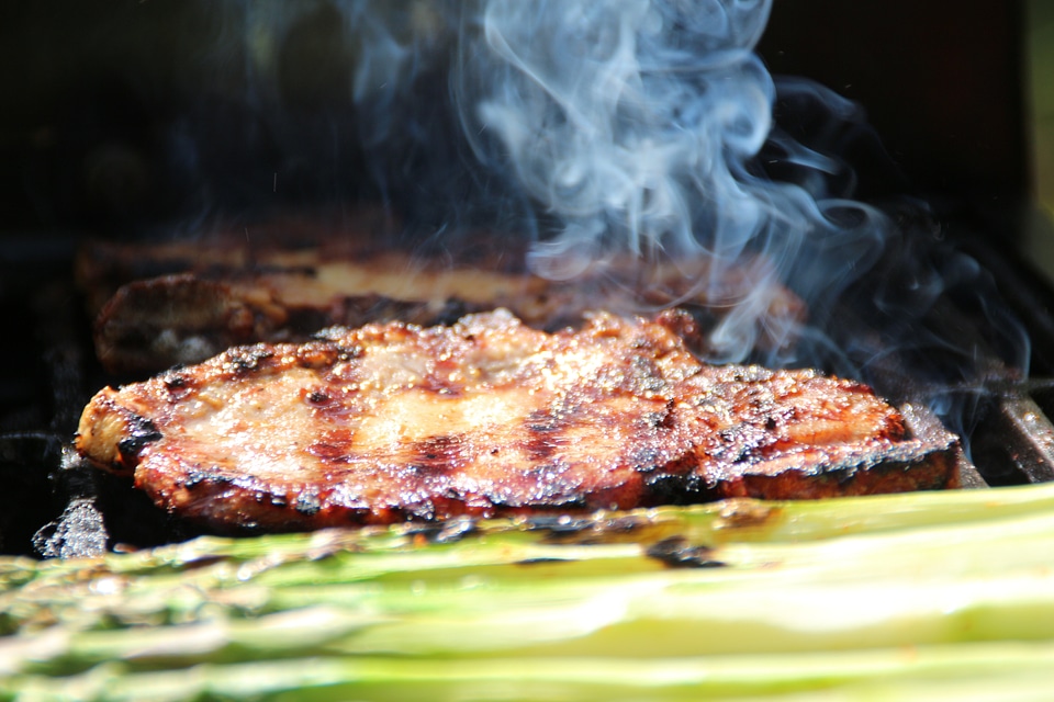 Meat grill grilled meats