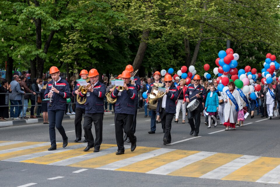Parade people event