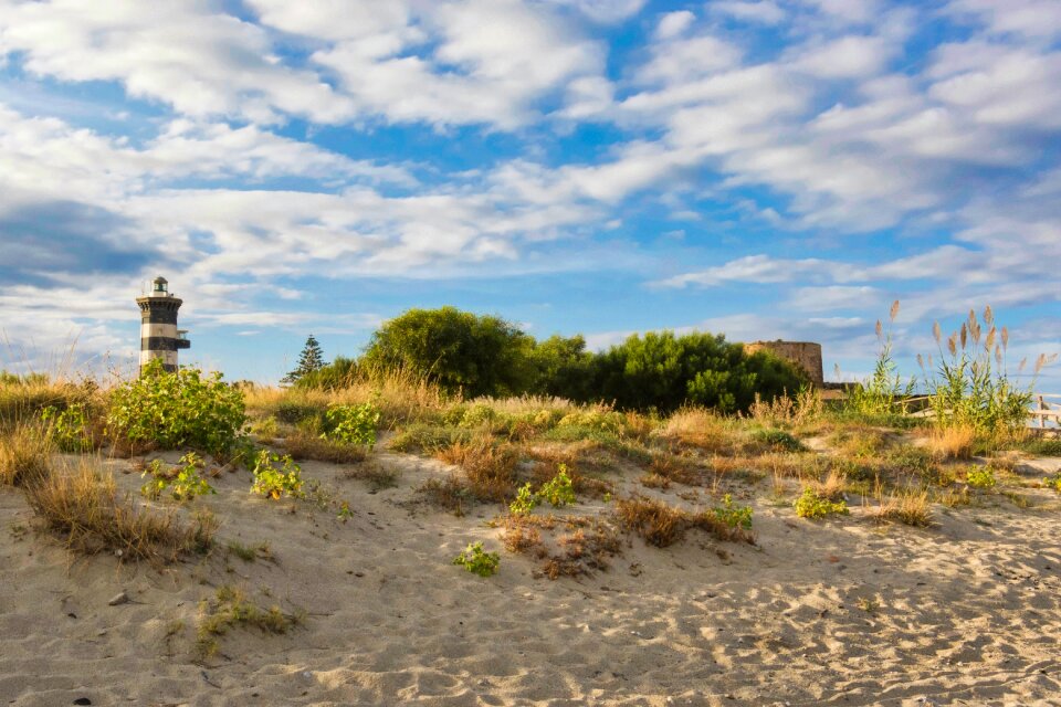 Panoramic travel lighthouse