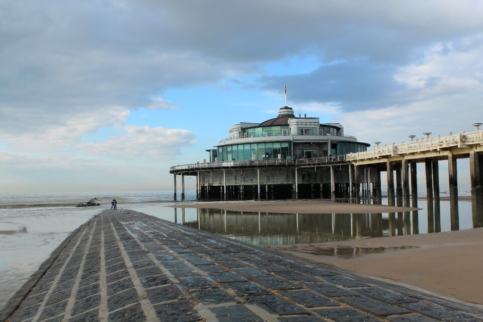 Pier sky outdoors