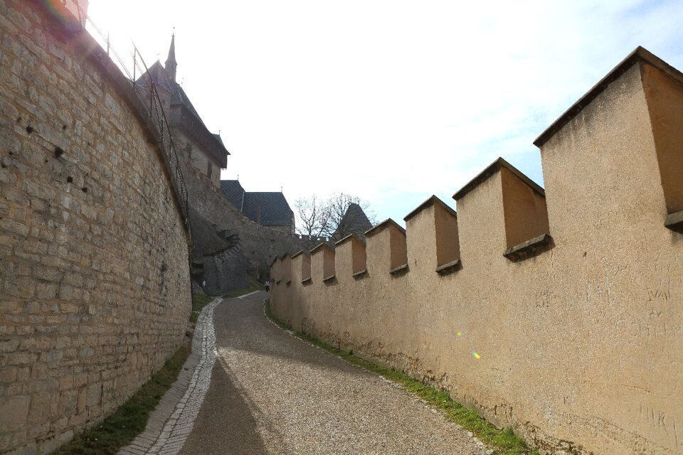 Path karlstejn czech republic