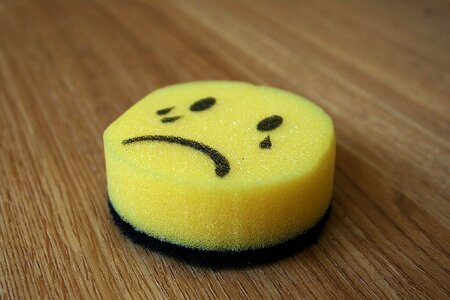 Smiley yellow face photo