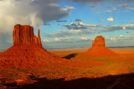 Geology landscape monument valley photo