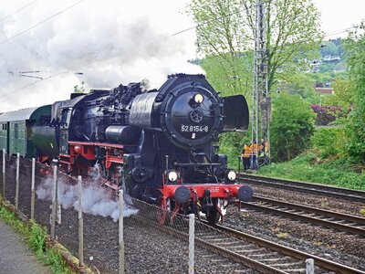 The steam spectacle in 2018 mosel saar photo