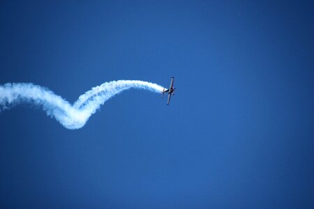 Flight aircraft aerobatics photo