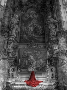 Church red jesus