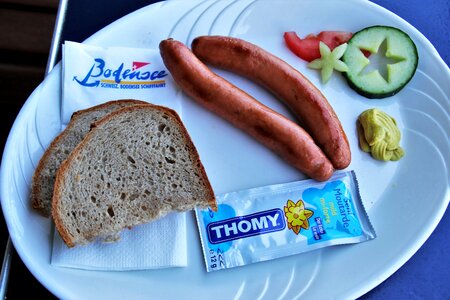 Bread appetizer dinner