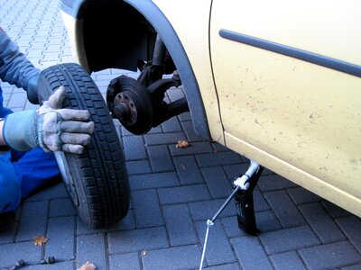 Wheel repair security