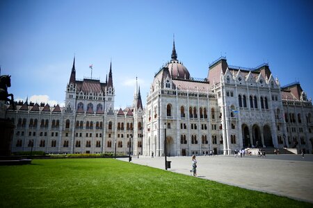 At the court of building the parliament photo