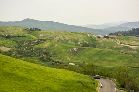 Hill panoramic toscana photo