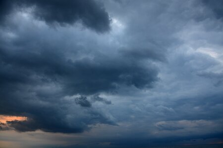 Storm clouds sky photo