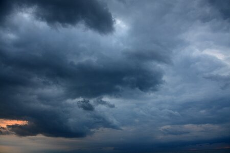 Storm clouds sky
