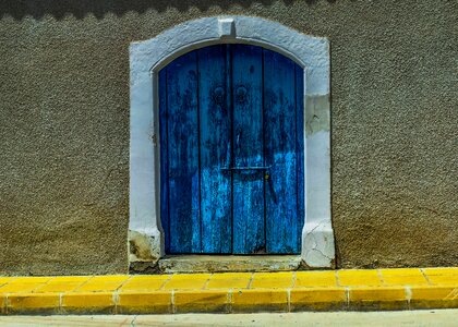 Entrance doorway house