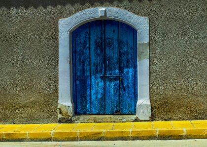 Entrance doorway house photo