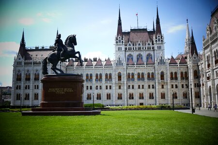 Building city the parliament photo