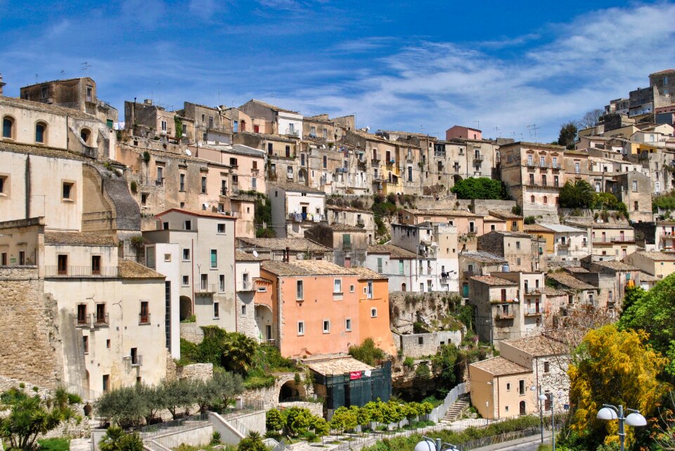 Old big city sicily photo