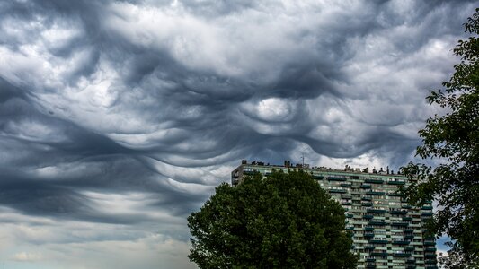 Cloud landscape storm