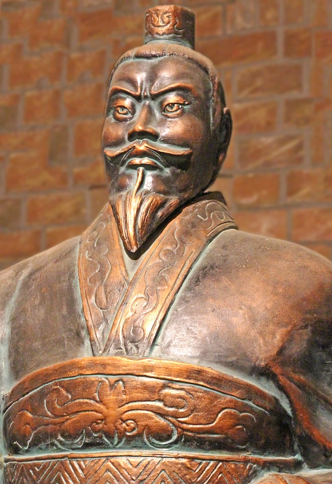 Army emperor figure