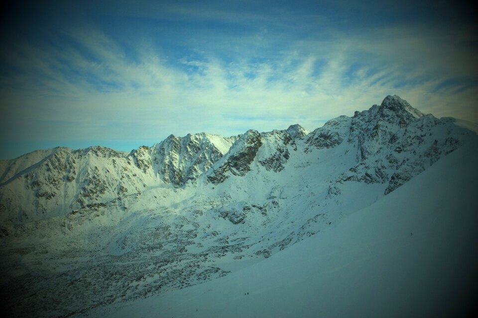 Tatry clouds landscape