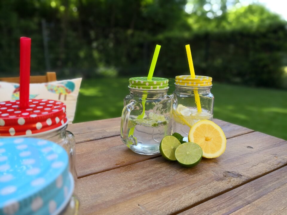 Glasses cocktail drink