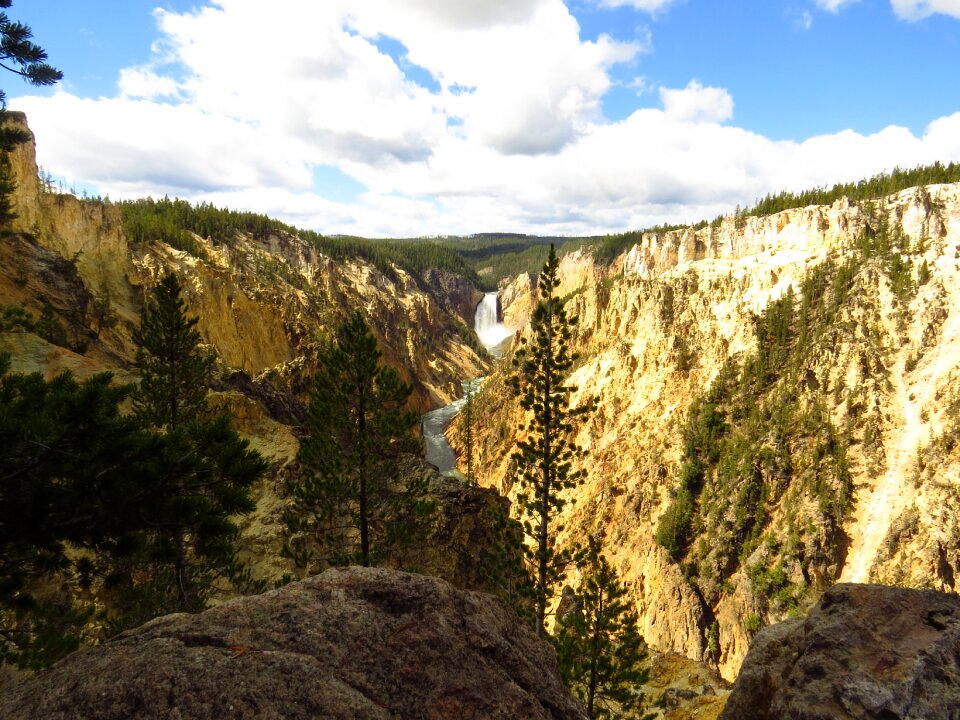 Yellowstone national park usa wyoming