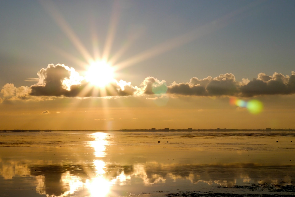 Cloudiness ebb winter