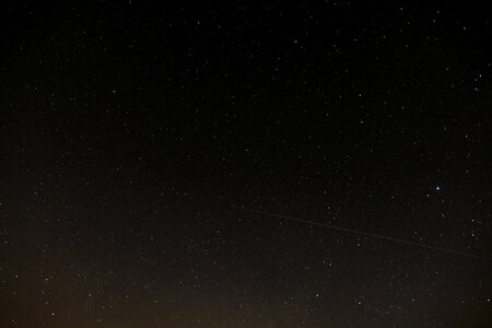 The sky stars dark