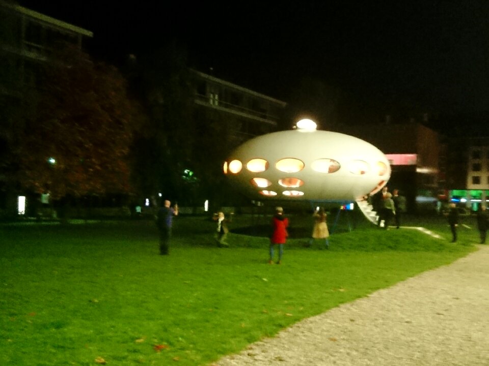 Ufo modern art museum