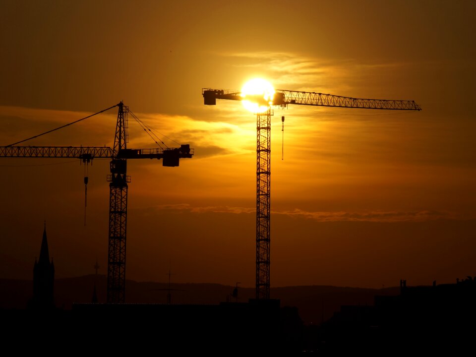 Abendstimmung setting sun sunset