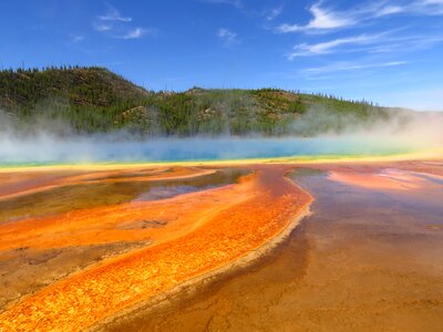 Sky yellowstone national park usa photo