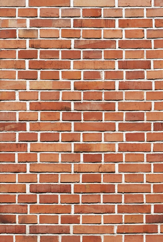 Brick wall joints pattern photo