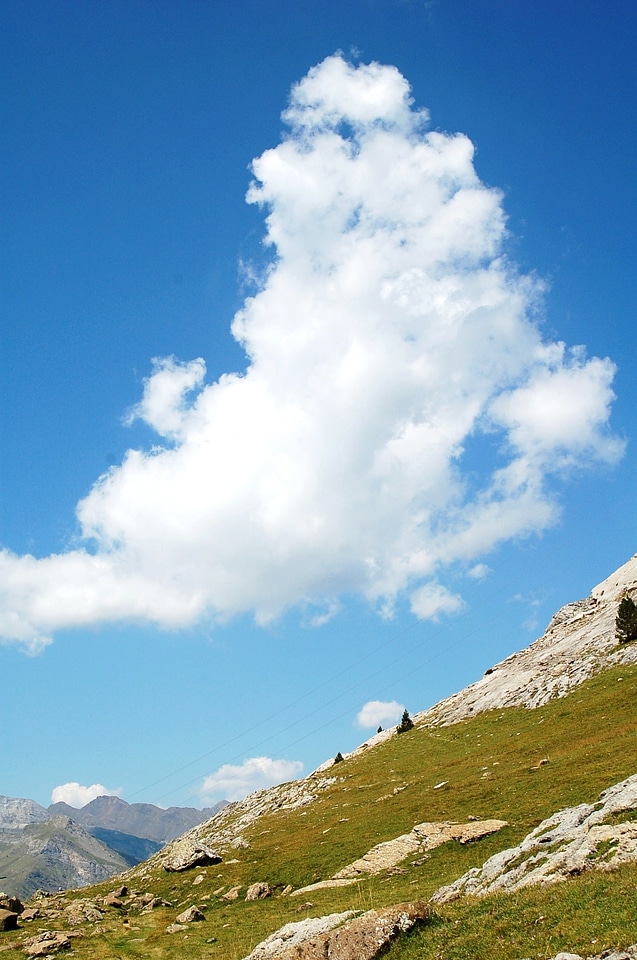Mountains landscape cloud