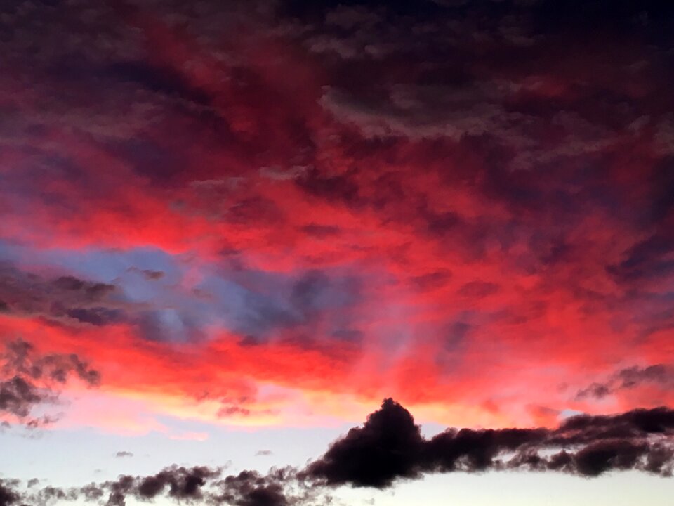 Natural dramatic colorful
